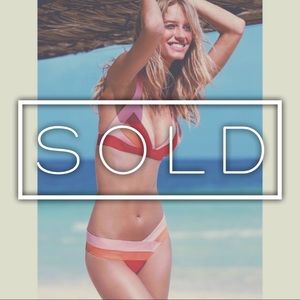 Victoria's Secret Hot Tuna Sunset Bandage Bikini